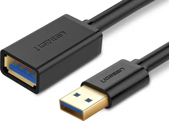 Datový kabel Ugreen Prodlužovací kabel USB 3.0 - 50 cm černý