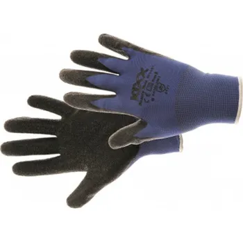 Pracovní rukavice Cerva Rukavice povrstvené KIXX BEASTY BLUE latex 9