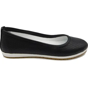 Dámské baleríny Dámské kožené baleríny Looke 461 černé Velikost: 38 (EU)