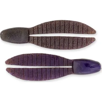 Umělá nástraha Gumová nástraha Keitech Flex Chunk Medium 3" 7,6cm Brown Purple (6ks)