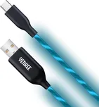 Yenkee YCU 341 BE LED USB-C 1 m modrý