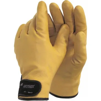 Pracovní oblečení Cerva Rukavice povrstvené zimní OS 1st NITRIX nitril 10