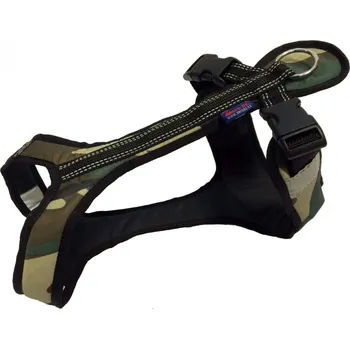 Postroj pro psa Postroj SHORT (M,army)