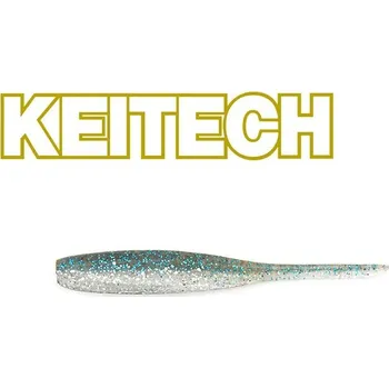 Umělá nástraha Gumová nástraha Keitech Shad Impact 2" 5,8cm Hasu (Silver Shiner) (12ks)