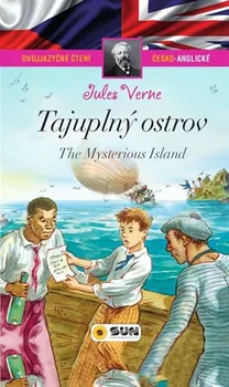 Cizojazyčná kniha Tajuplný ostrov/The Mysterious Island - Jules Verne [CS/EN] (2010, pevná bez přebalu lesklá)