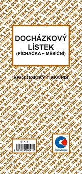 Tiskopis Baloušek Tisk ET475 docházkový list 1/3 A4 10 listů