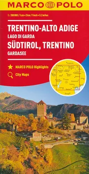 Itálie: Südtirol, Trentino 1:200 000 - Marco Polo
