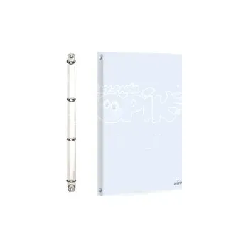 MFP Pořadač 4 -kroužkový čirý A4