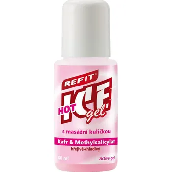 Refit Ice gel s kafrem roll-on 80 ml