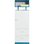 Mobi - regál MO8 L/P - modrá