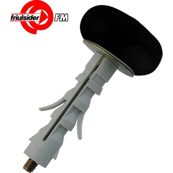 Hmoždinka Plastová hmoždinka TA 9 x 40 zarážka černá nízká