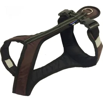 Postroj pro psa Postroj SHORT (L, hnědo-černá)