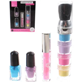 Doplněk pro panenku Johntoy Isabella sada líčení se štětcem 27601JOT