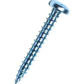 Vrut Vrut univerzální 3 x 12 půlkulatá hl. PZ do dřeva a dřevotřísky