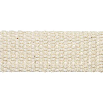 Bavlněný popruh bílý tl. 2 mm