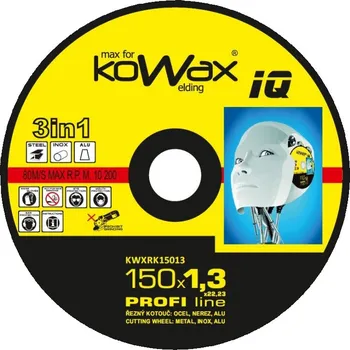 Řezný kotouč Řezný kotouč Kowax 3v1 150 x 1,3 x 22mm