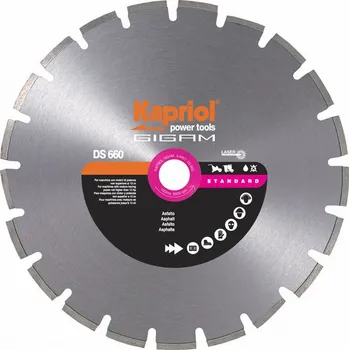 Řezný kotouč Diamantový segmentový kotouč DS660 350x25,4 Kapriol