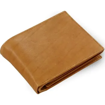 Peněženka Světle hnědá pánská kožená peněženka Malachi