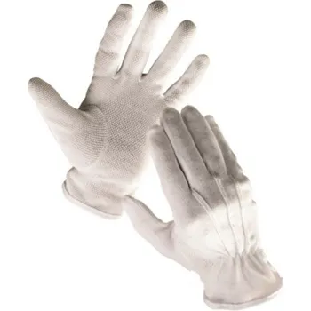 Pracovní rukavice Cerva Rukavice povrstvené BUSTARD PVC terčíky 9