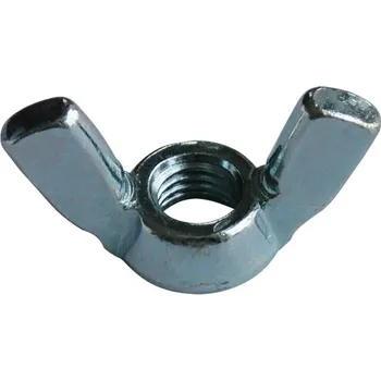 Matice Matice křídlová M8 DIN 315 zinek bílý