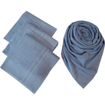 xcena Osuška froté světle modrá 70x140cm