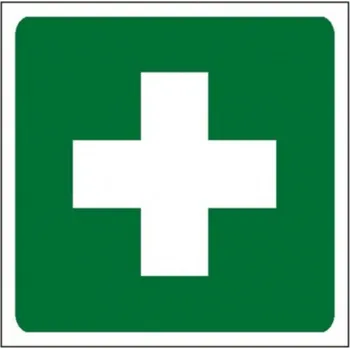 Značení Bezpečnostní značky První pomoc (symbol) 15x15cm samolepka