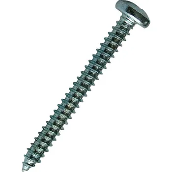 Vrut Vrut do plechu 4,8 x 45 půlkulatá plochá hlava DIN 7981 F