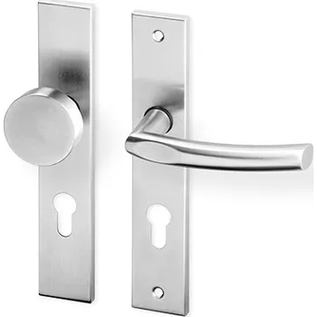 Dveřní kování Dveřní kování ILSA HR ECO nerez kl.+koule (Dveřní kování ILSA HR ECO nerez se štítem s roztečí 72 nebo 90 mm, vhodná pro interiér. )