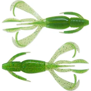 Umělá nástraha Gumová nástraha Keitech Crazy Flapper&nbsp;2.8" 7cm Lime / Chartreuse (8ks)