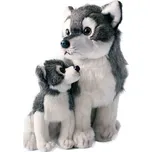 Rappa Plyšový vlk s mládětem 27 cm