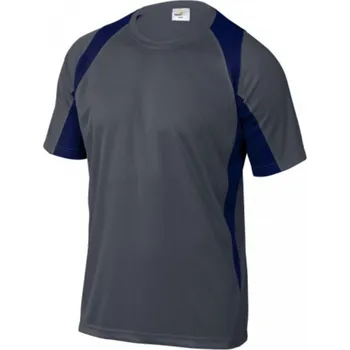 pracovní tričko Tričko DeltaPlus BALI pánské šedá/modrá XL
