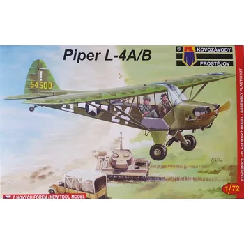 Plastikový model Kovozávody Prostějov Piper L-4A/B 1:72