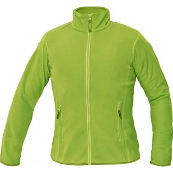 pracovní bunda Cerva Mikina GOMTI dámská fleecová žlutozelená XL