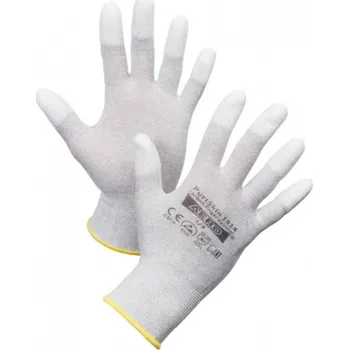 Pracovní rukavice Aero Rukavice povrstvené AERO PURTSKIN CARBON FINGER OPTIMAL 1914 ESD 8 L