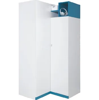 Šatní skříň Mobi - šatní skříň MO1 - modrá