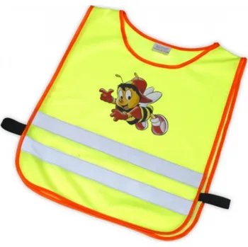 Vesta reflexní VČELKA s potiskem dětská