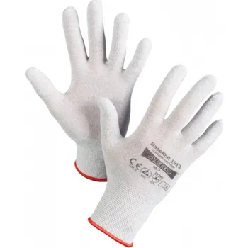 Pracovní rukavice Aero Rukavice antistatické AERO BASEKNIT CARBON OPTIMAL 1913 ESD 6 S