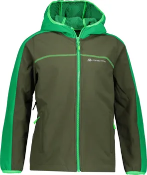 Chlapecká bunda Alpine Pro Nootko 7 KJCP144 tmavě zelená