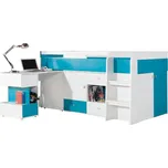 Mobi - patrová postel MO21 - modrá