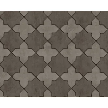 Tapeta Vliesová tapeta 374213 černá, šedá, geometrická / Tapety na zeď 37421-3 New Walls (0,53 x 10,05 m) A.S.Création