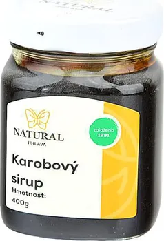 Sladidlo Natural Jihlava Karobový sirup 400 g