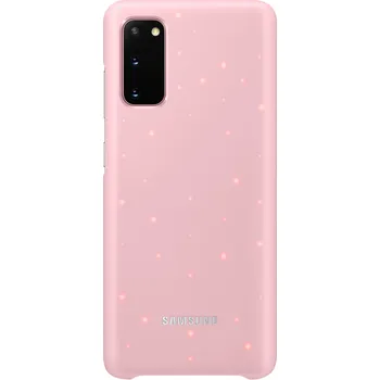 Pouzdro na mobilní telefon Samsung LED Cover pro Samsung Galaxy S20 Pink