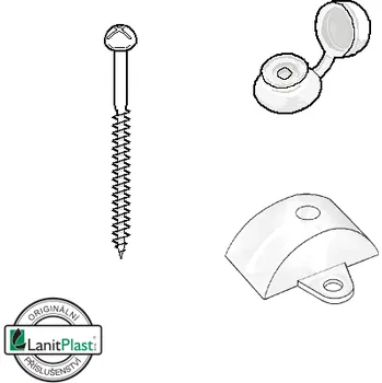 Stavební profil Sada pro profil VL 76/18 vrut, rozpěrka, podložka PK163