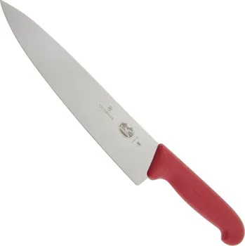 Kuchyňský nůž Kuchařský nůž Victorinox Fibrox 25 cm, červený