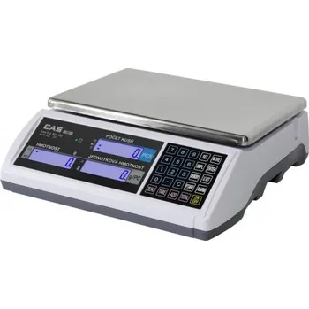 Dílna Počítací váha CAS EC-H 30kg, 30kg/1g (počítací přenosná váha)