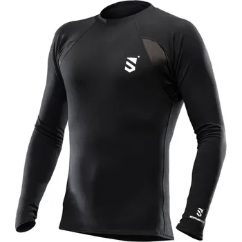 Set pánského termoprádla Scutum Wear® Funkční tričko Alex dlouhý rukáv, Barva: Černá, Velikost: S