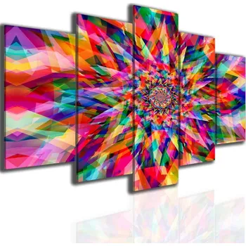 Obraz Malvis Obraz mandala kaleidoskop Velikost: 100x50 cm