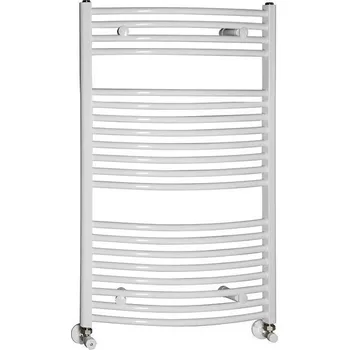 Radiátor NOVASERVIS kombinovaný topný žebřík oblý bílý 450 x 900 mm 450/900.1
