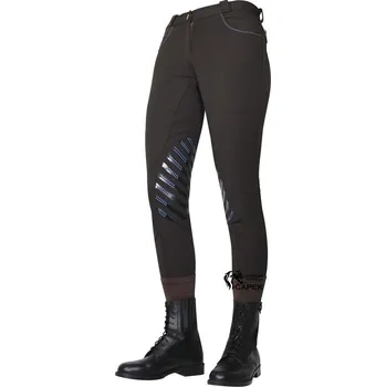 Jezdecké kalhoty Rajtky Kentaur -SRDÍČKO- - Hnědá - 38