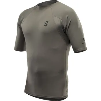 Pánské termoprádlo Scutum Wear® Funkční tričko Erik krátký rukáv, Barva: Camo green, Velikost: XXL